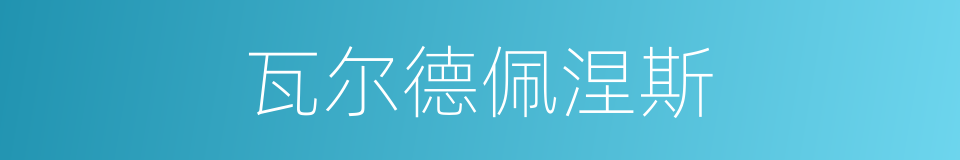 瓦尔德佩涅斯的同义词