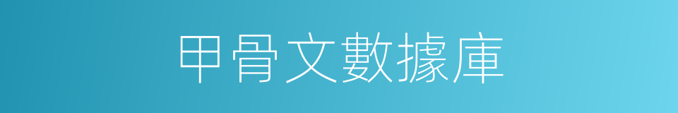 甲骨文數據庫的同義詞