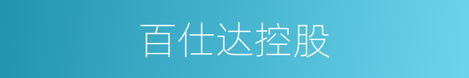 百仕达控股的同义词