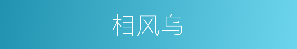 相风乌的同义词
