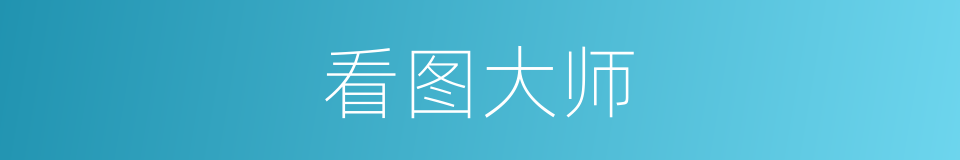 看图大师的同义词