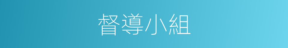 督導小組的同義詞