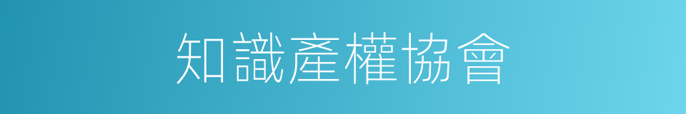 知識產權協會的同義詞