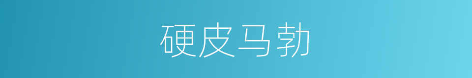 硬皮马勃的同义词