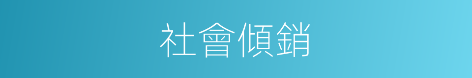 社會傾銷的同義詞