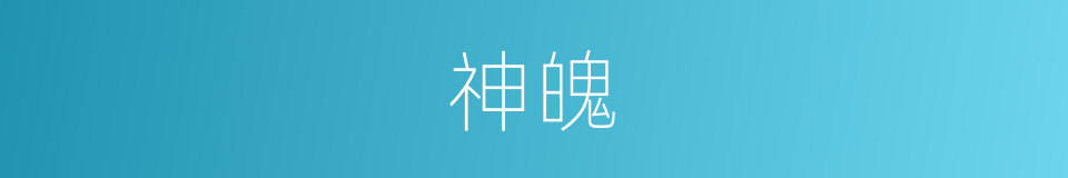 神魄的意思