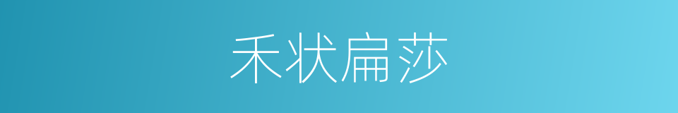 禾状扁莎的同义词