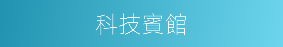 科技賓館的同義詞