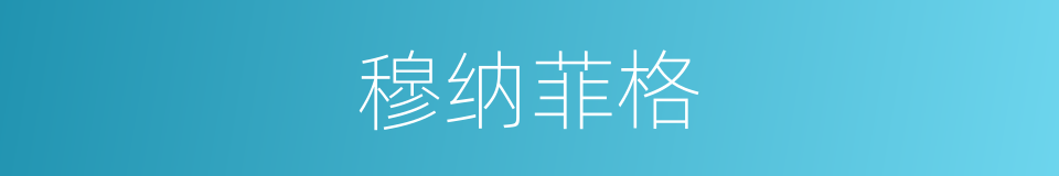 穆纳菲格的意思