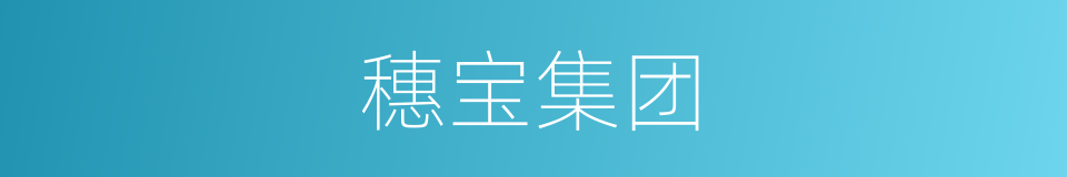 穗宝集团的同义词
