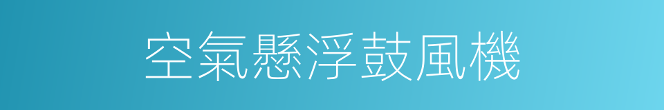 空氣懸浮鼓風機的同義詞