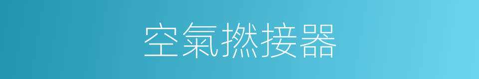空氣撚接器的同義詞