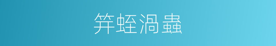笄蛭渦蟲的同義詞