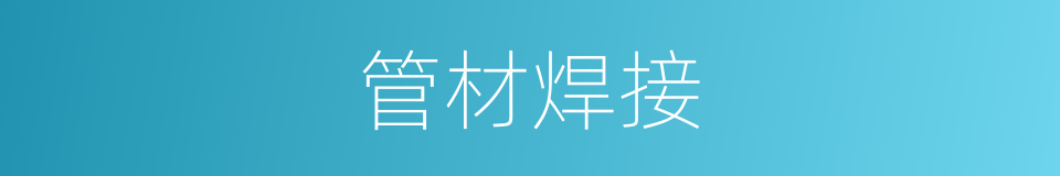 管材焊接的同义词