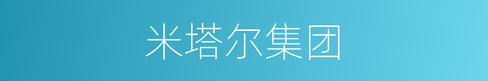 米塔尔集团的同义词