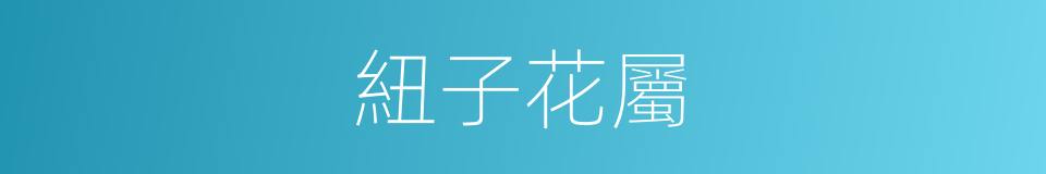 紐子花屬的同義詞