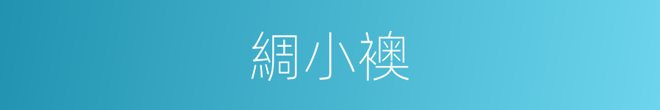 綢小襖的同義詞