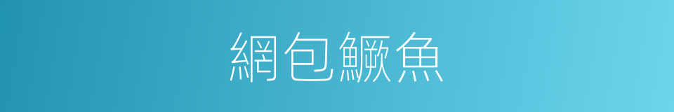 網包鱖魚的同義詞