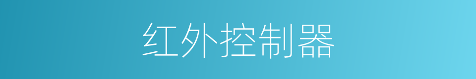 红外控制器的同义词