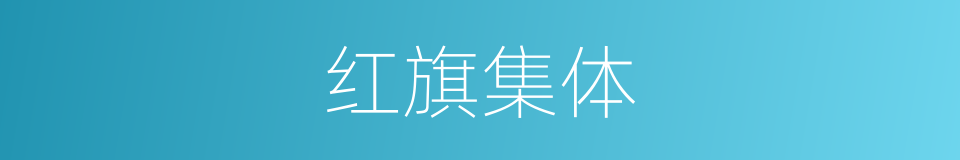 红旗集体的同义词