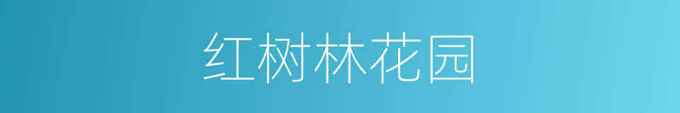 红树林花园的同义词