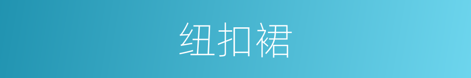 纽扣裙的同义词