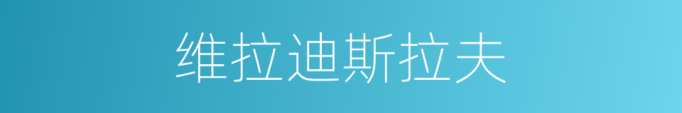 维拉迪斯拉夫的同义词