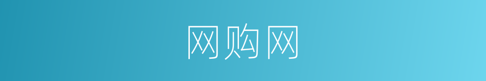 网购网的同义词