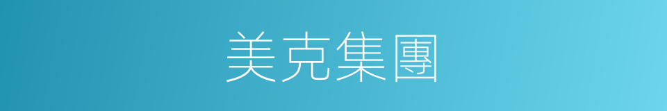 美克集團的同義詞