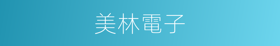 美林電子的同義詞