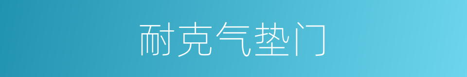 耐克气垫门的同义词