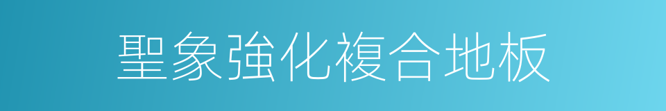 聖象強化複合地板的同義詞