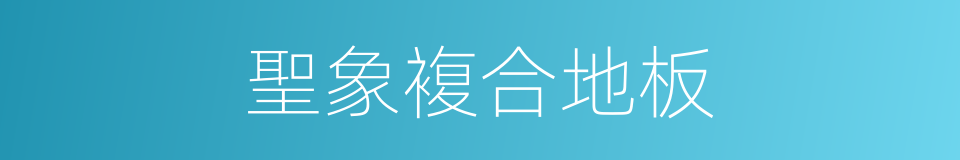 聖象複合地板的同義詞