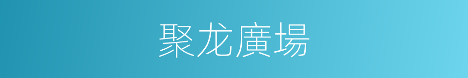 聚龙廣場的同義詞
