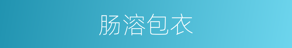 肠溶包衣的同义词