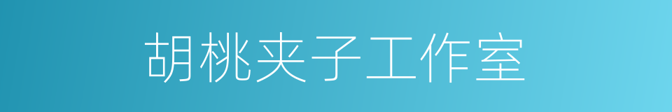 胡桃夹子工作室的同义词