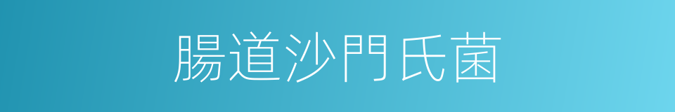 腸道沙門氏菌的同義詞