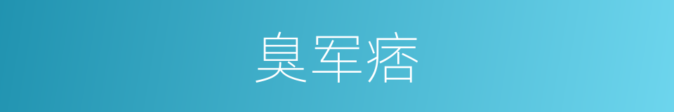 臭军痞的同义词