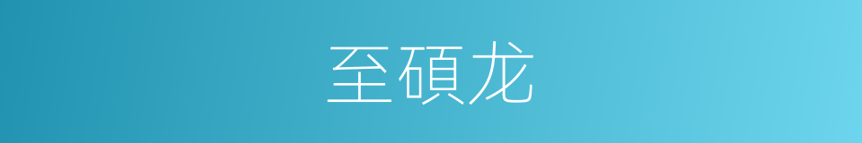 至碩龙的同義詞