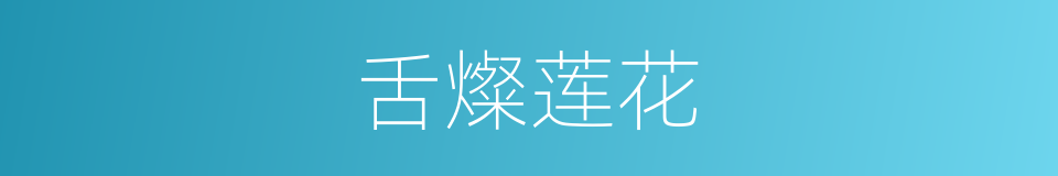 舌燦莲花的同義詞