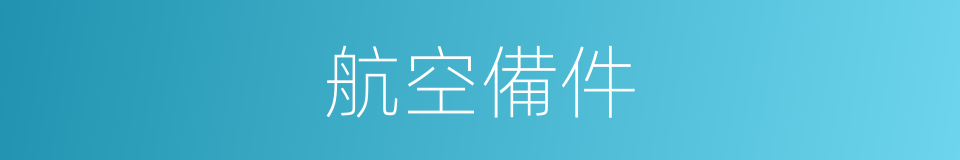 航空備件的同義詞