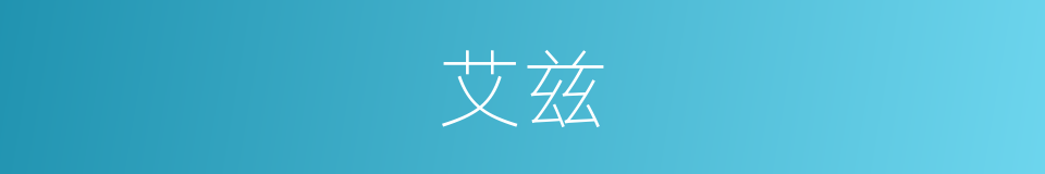艾兹的同义词