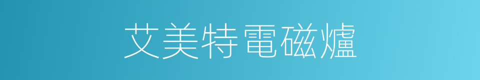 艾美特電磁爐的同義詞