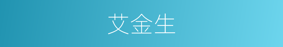 艾金生的同义词