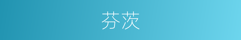 芬茨的同义词