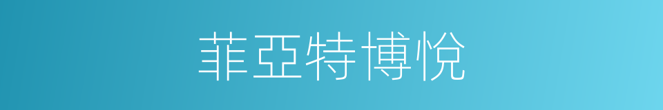 菲亞特博悅的同義詞