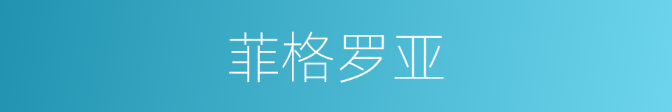 菲格罗亚的同义词