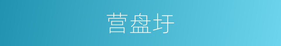 营盘圩的同义词