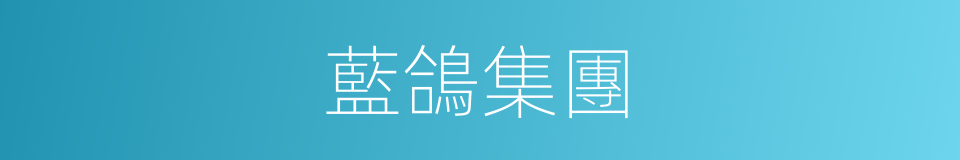 藍鴿集團的同義詞