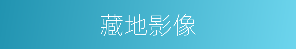 藏地影像的同义词